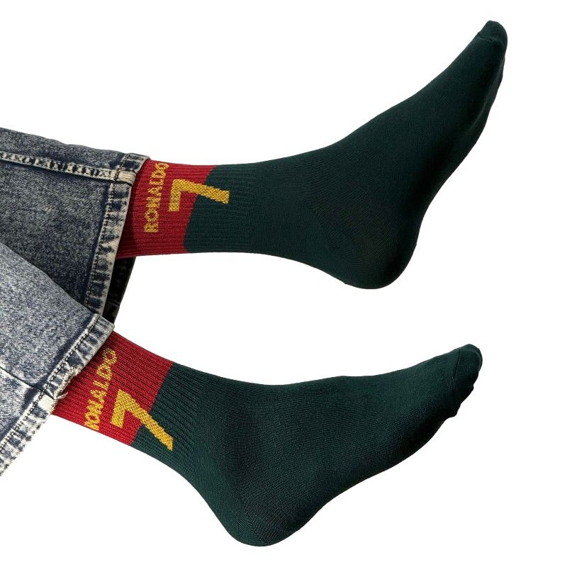 Ronaldo Portugal crew socks