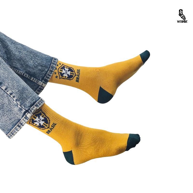 Brazil crew socks