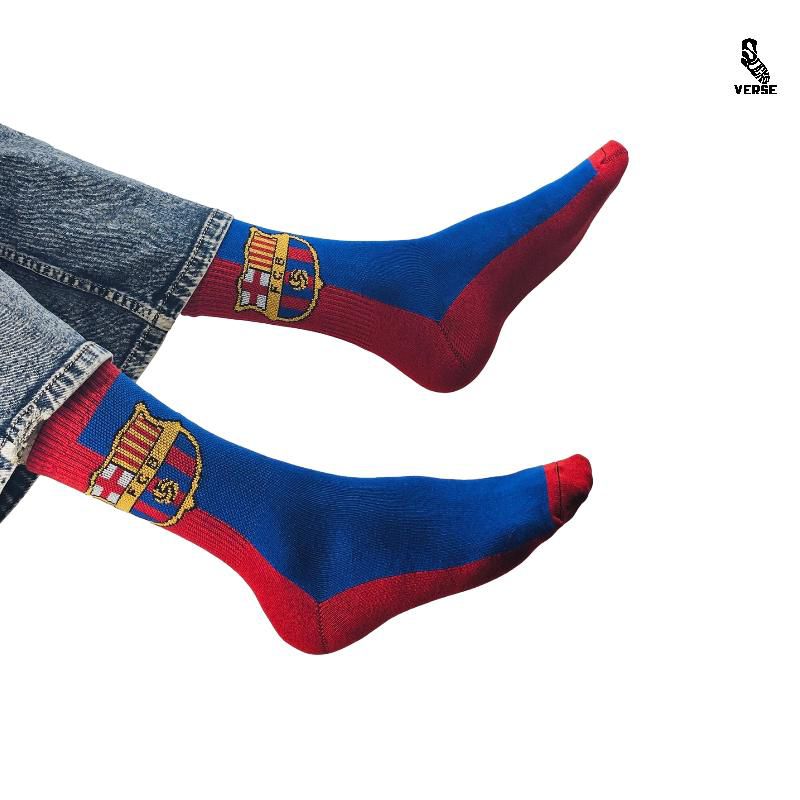 Barcelona crew socks