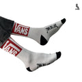 Vans white crew socks